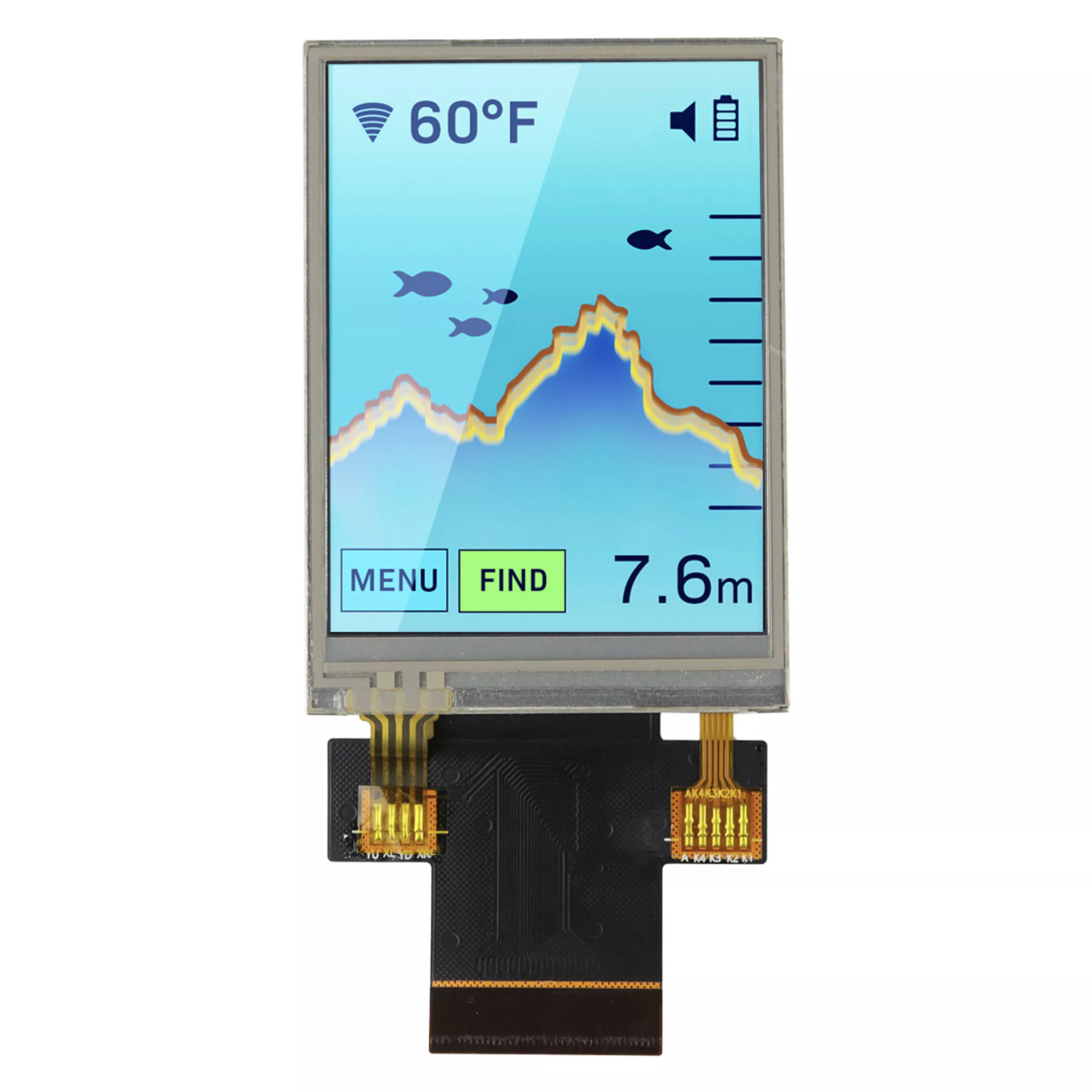 2.6 дюймдік резистивті The IPS TFT модулі