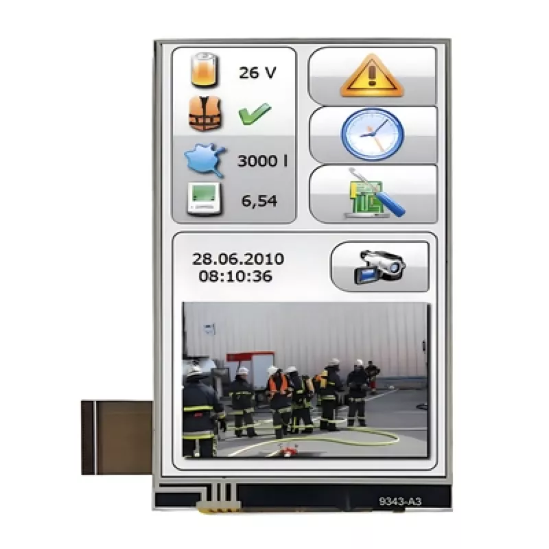 3.97 '' '480x800 Резистивті TFT модулі