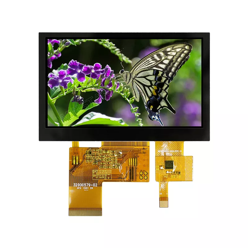 4.3 дюймдік 480x272 CTP-мен IPS TFT модулі