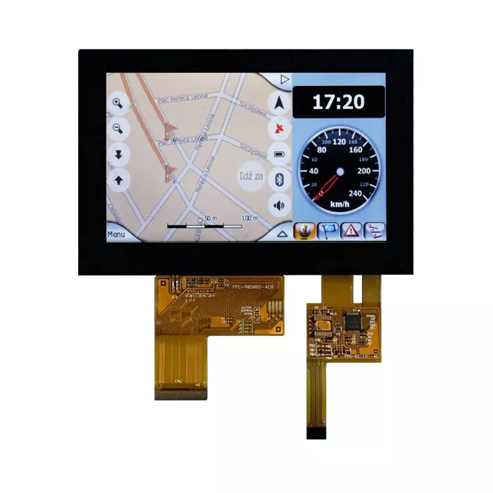 5 дюймдік 800x480 Трансфильді TFT модулі