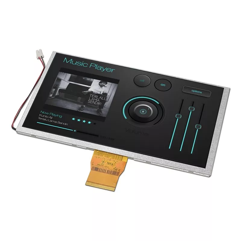 9 дюймдік 1024x600 IPS TFT модулі