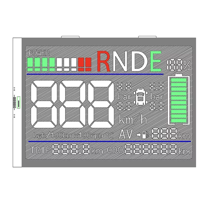 VA LCD модулі